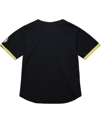 Men's Black LSU Tigers On The Clock Full-Button Fashion Jersey