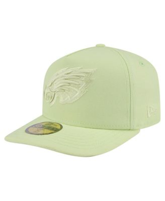 New Era - Men's Green Philadelphia Eagles Color Pack A-Frame 59FIFTY Fitted Hat