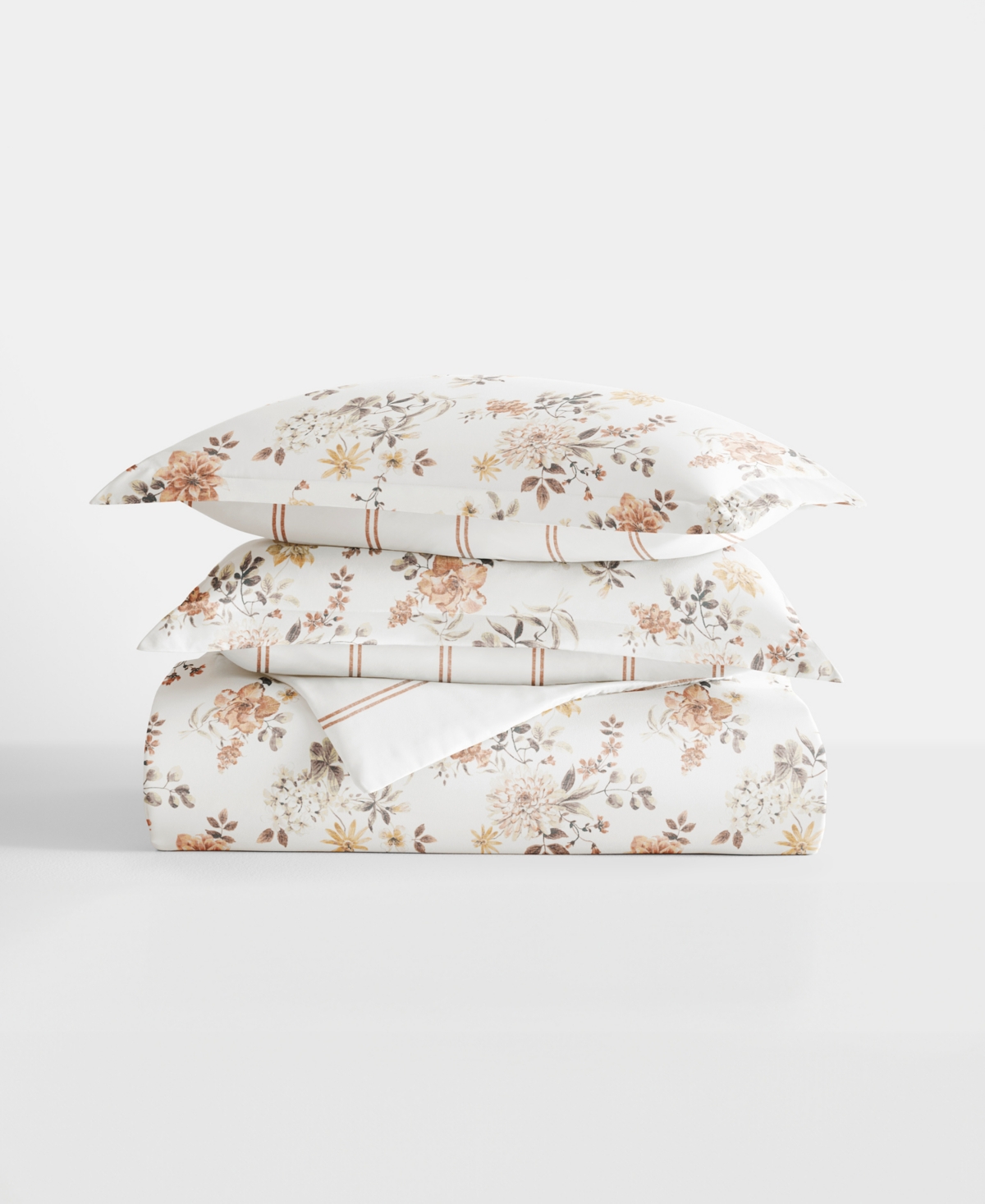 Ienjoy Home Timeless Pattern Reversible 3-pc. Duvet Cover Set, King/california King