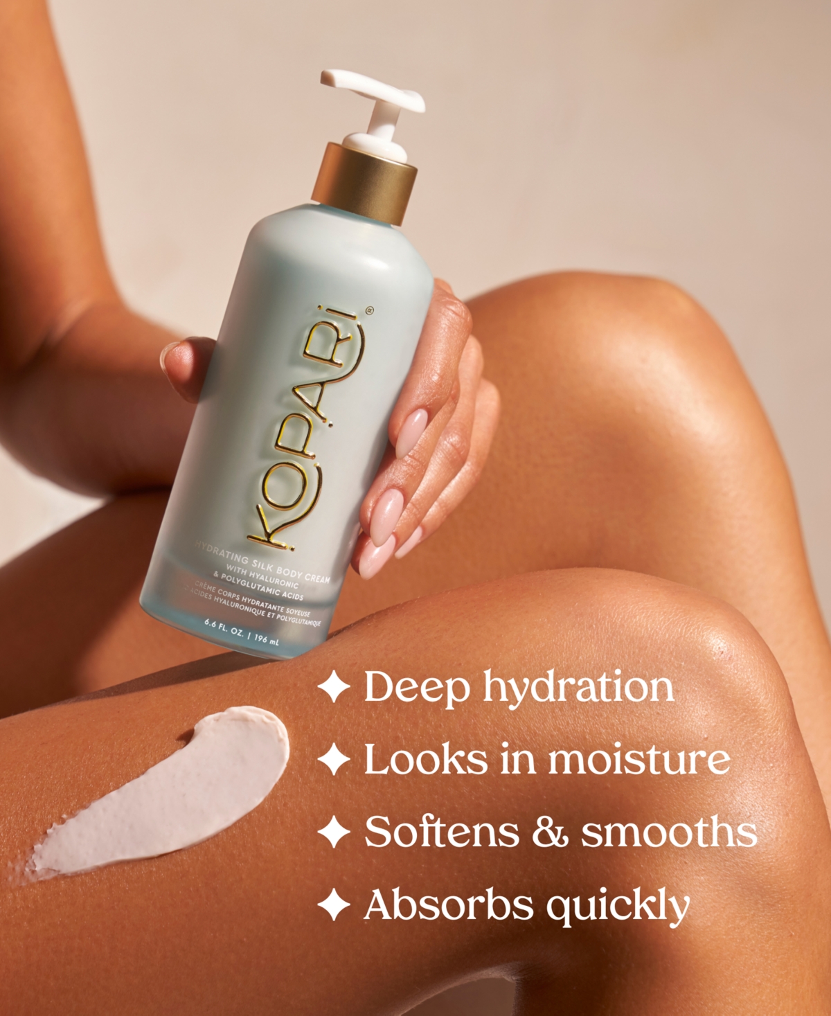 Kopari Beauty Hydrating Silk Body Cream, 6.6 Oz.