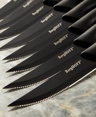 Serrated Stainless Steel 8-Piece Steak Knife Set