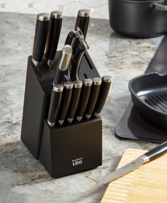 Leo Graphite 13-Piece Knife Block Set