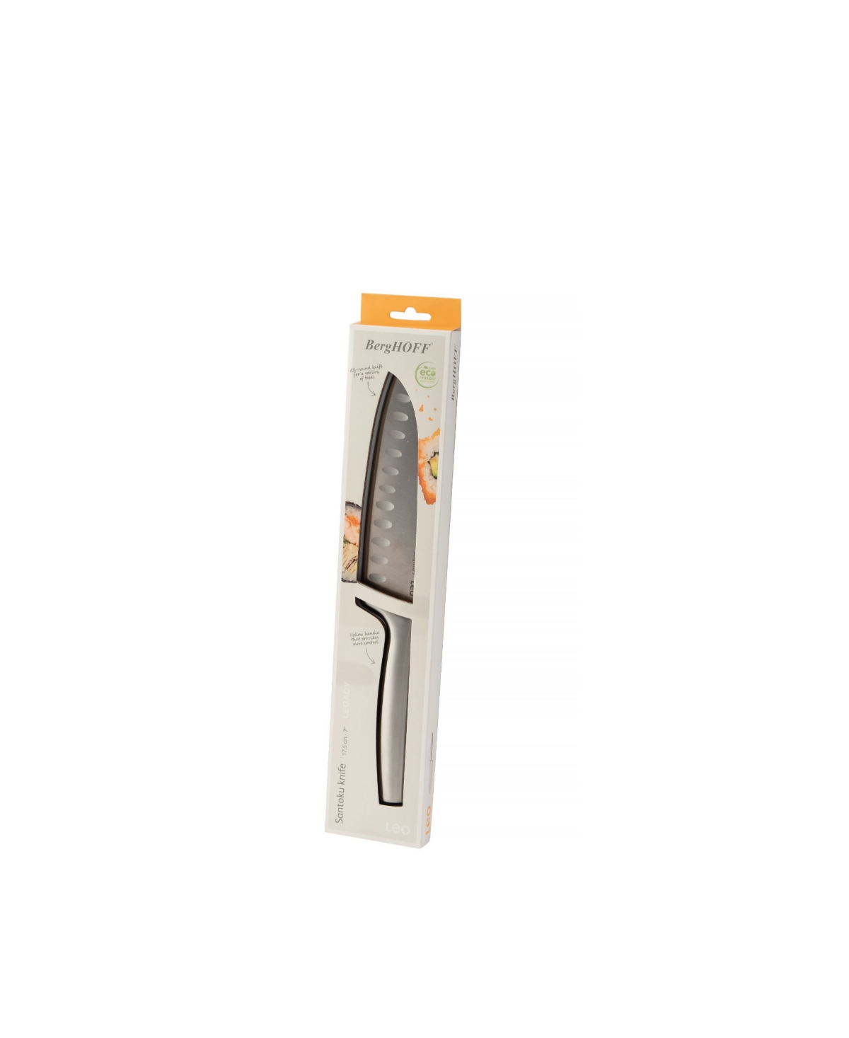 Berghoff Leo Legacy 7" Santoku Knife In Silver