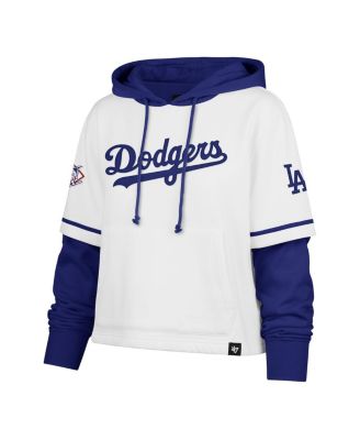 47 Brand Women's White Los Angeles Dodgers Trifecta
