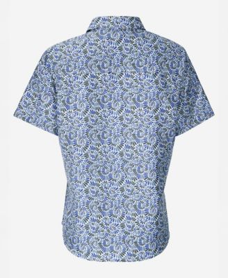 Women's Air Exchange Novelty Short Sleeve Camp Collar Shirt