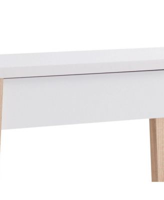Entryway Console Table – Drawer, Shelf & Stylish Tapered Legs