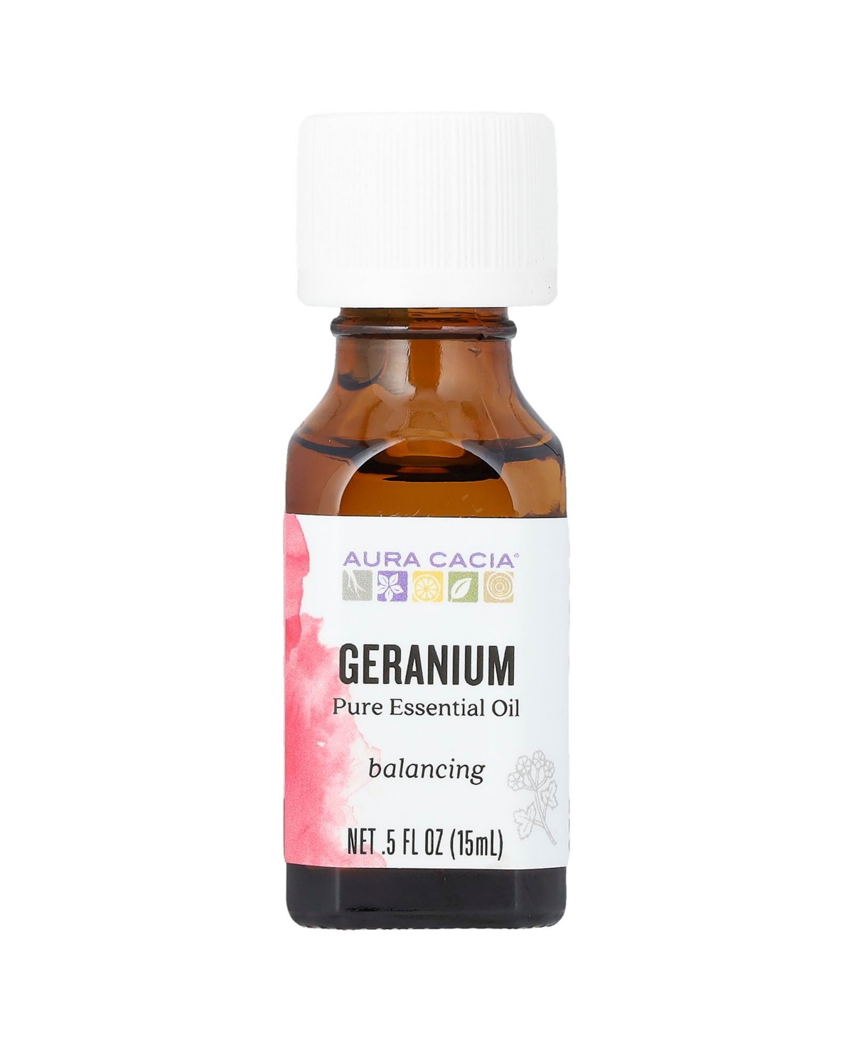Pure Essential Oil Geranium - 0.5 fl oz (15 ml