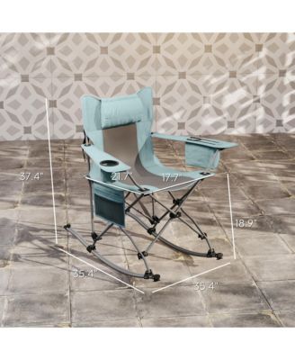 Camp Chairs for Adults, 2 Pack Outdoor Folding Chairs,