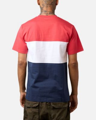 Men's Established Panel T-Shirt, Red, XL