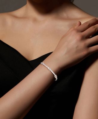 Cubic Zirconia Mama Tennis Bracelet