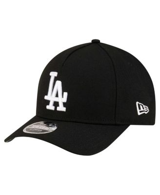 New Era - Men's Black Los Angeles Dodgers Player Replica 9forty Adjustable Hat