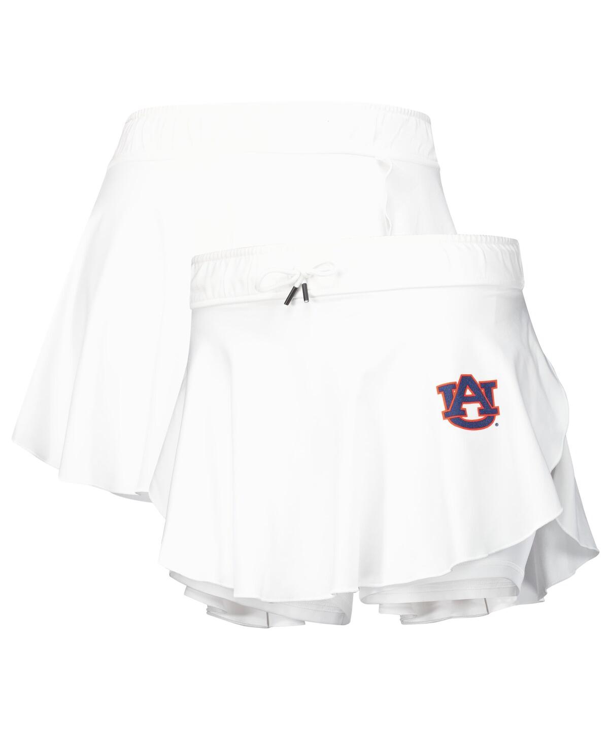 Women's White Auburn Tigers Gameday Split Soft Skort - White
