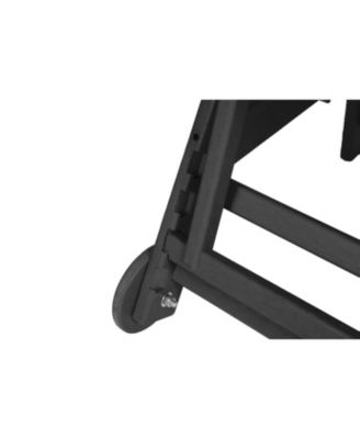 Streamdale 3-Piece Patio Lounge Set, Grey, Chaise Lounges with Table, Wheels & Cup Holder