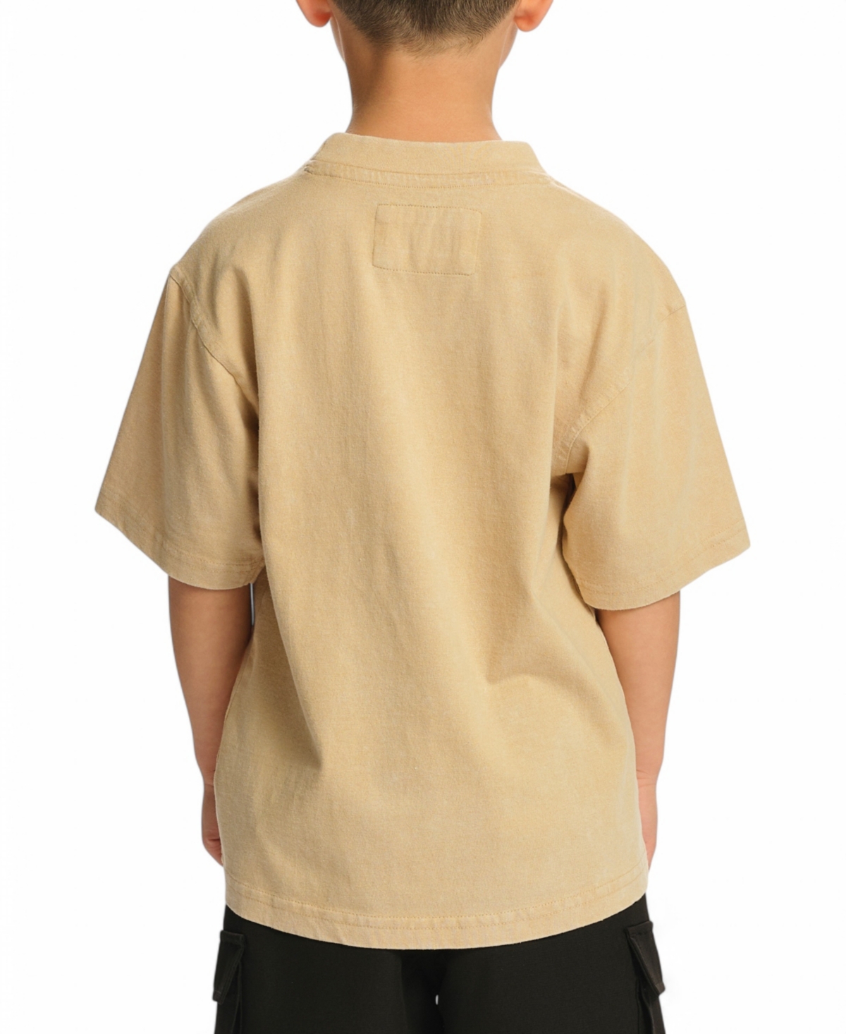 Sovereign Code Little And Big Boys Short Sleeve T-shirt In Irish Cream