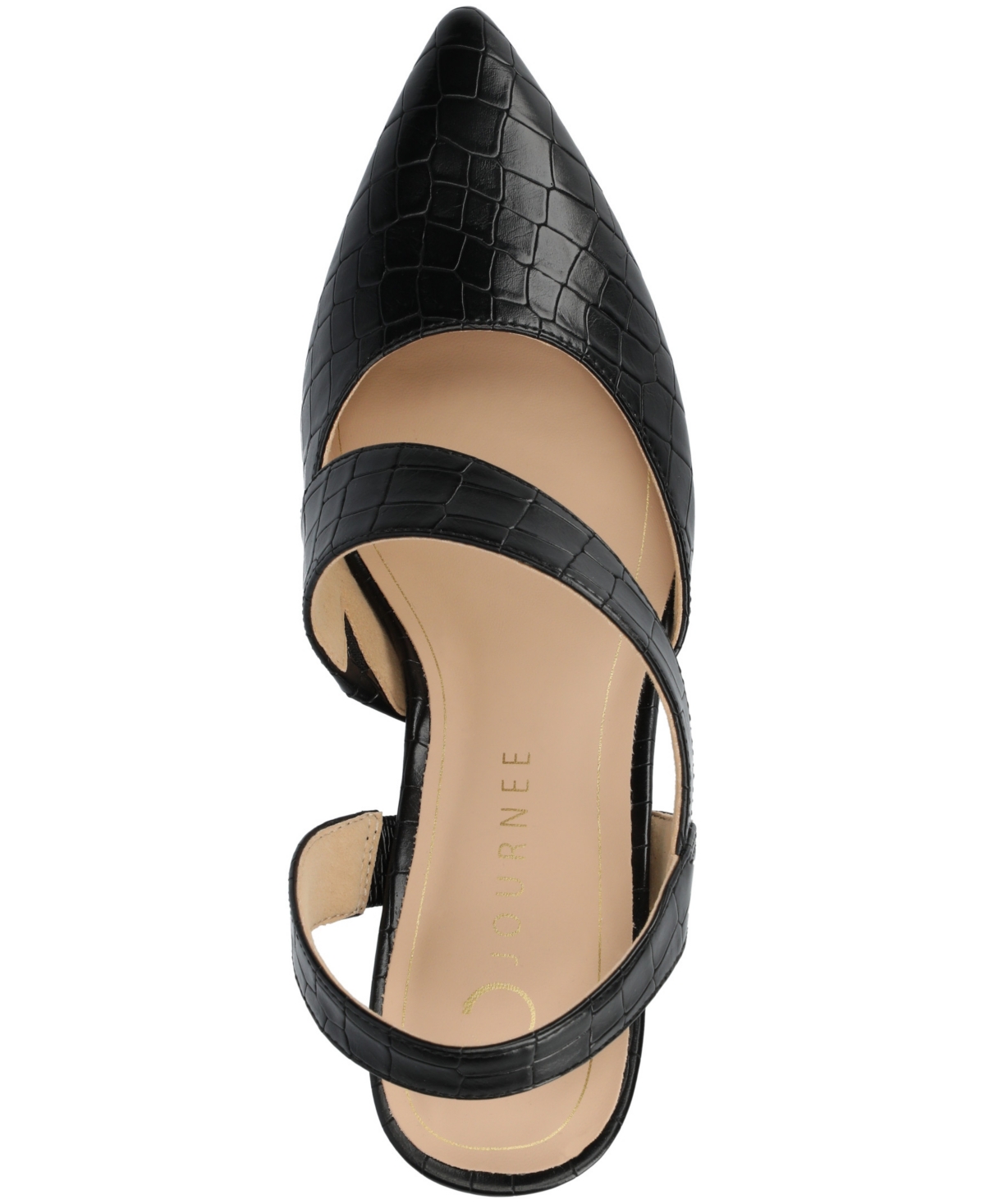 Journee Collection Women's Scarlett Pointed Toe Pumps In Animal Print