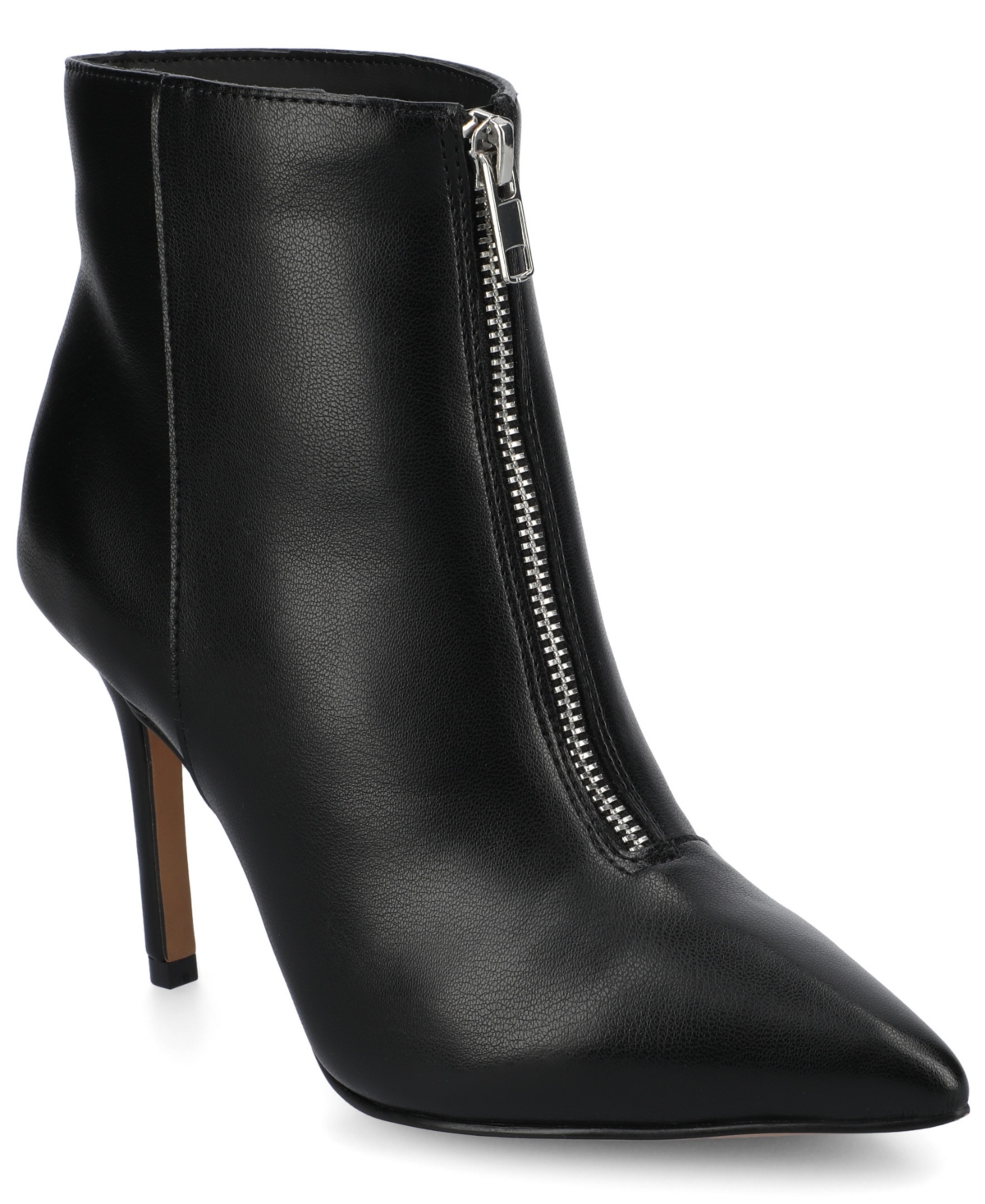 Journee Collection Women's Mayra Zipper Detail Comfort Dress Booties - Black