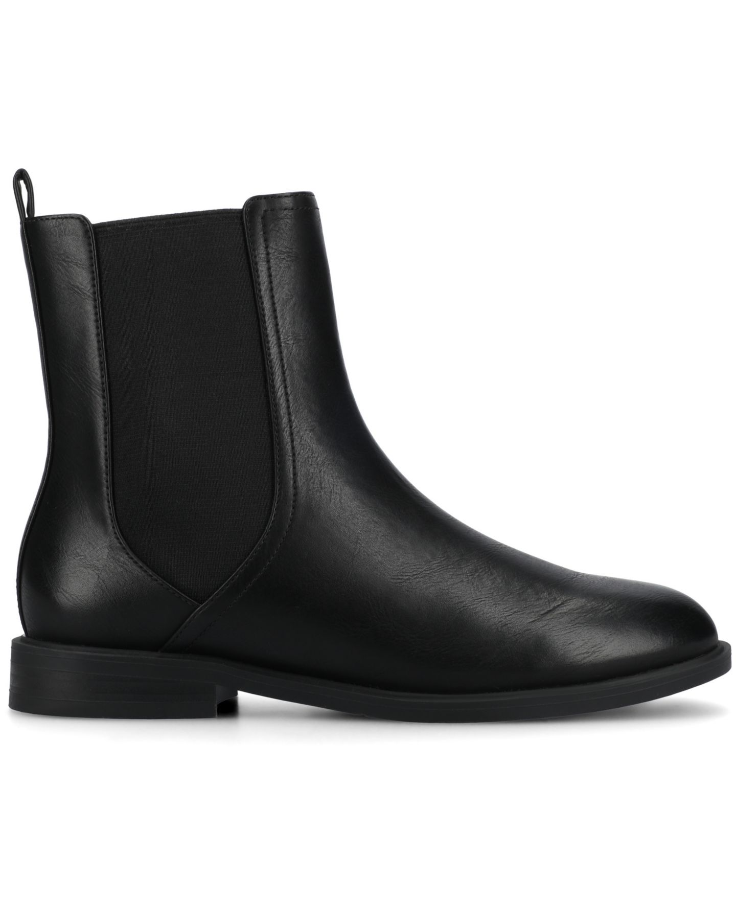 Женские ботинки Journee Collection Violet Chelsea Booties, цвет: Чёрный — фото 2