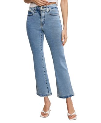 Women's Good Legs Cropped Mini Boot Jeans