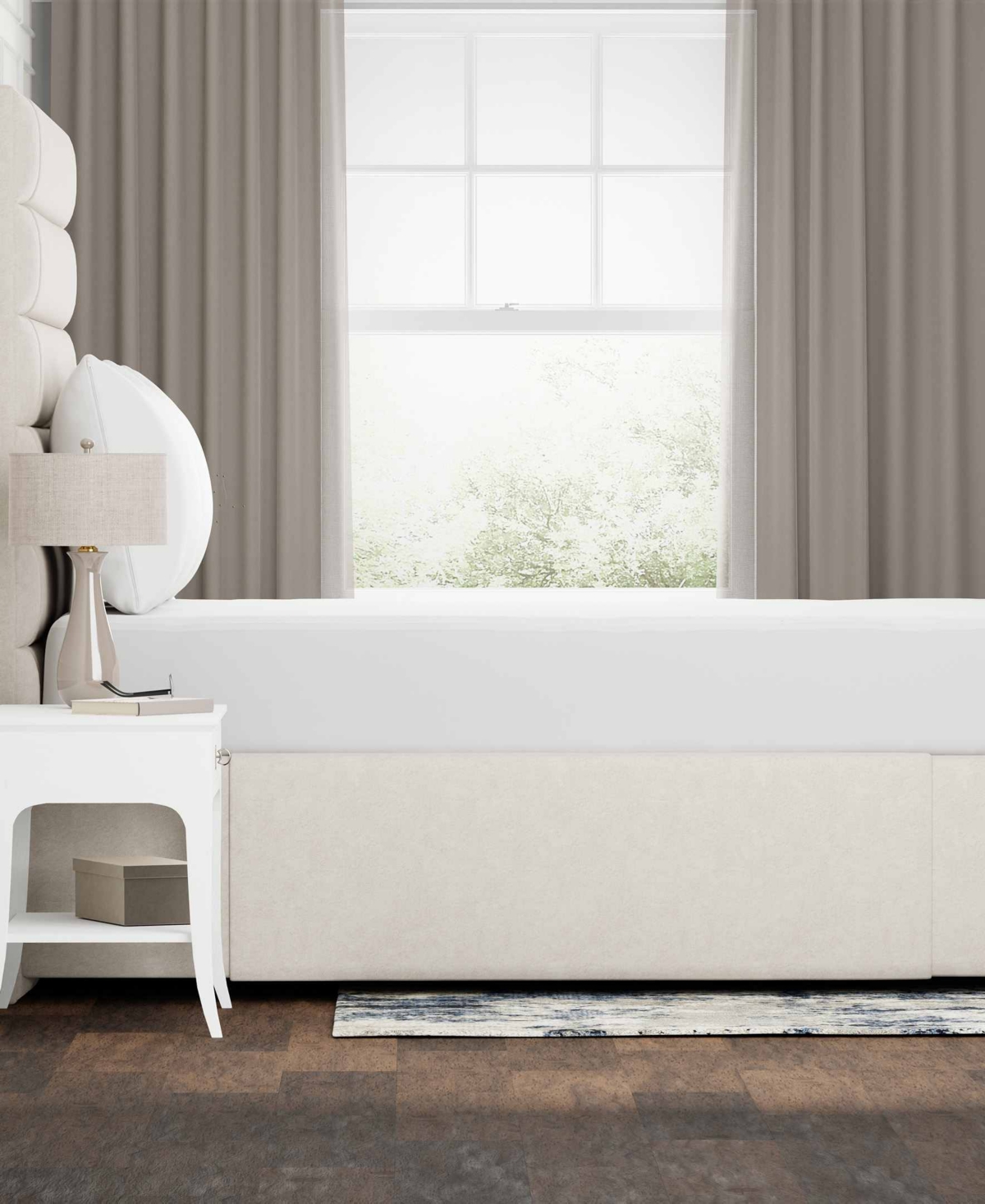 Arm & Hammer 15" Cooling Comfort Fitted Mattress Protector, Full