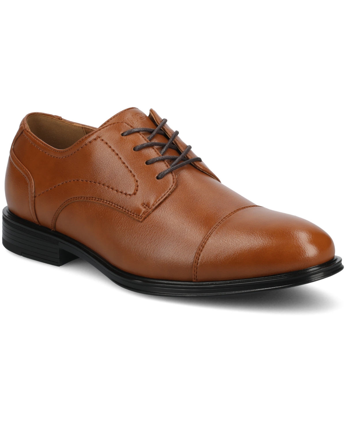 Vance Co. Men's Alec Flexible Oxford Dress Shoe In Tan