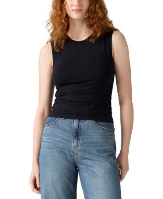 Levi's - Women's Crystal Ruched Sleeveless Top