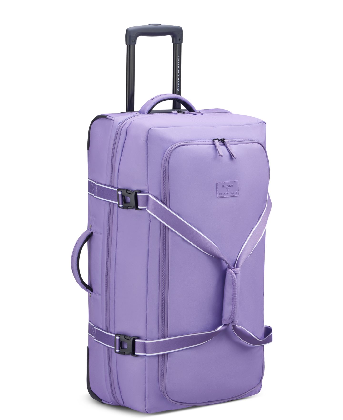 Сумка florence by mills x Delsey Paris 28" On A Roll Duffle, цвет: Лавандовый — фото 11