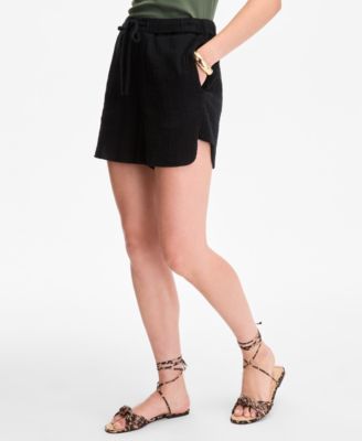 On 34th - Women's Cotton Gauze Drawstring Shorts