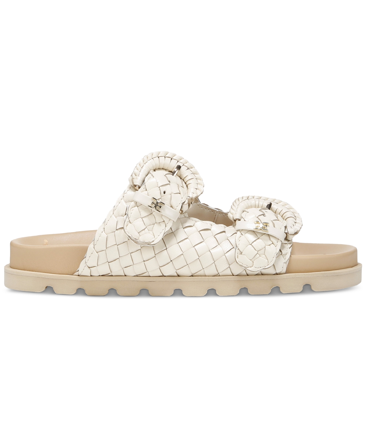 Shop Sam Edelman Women's Tiffanie Slide Flat Sandals In Modern Ivory