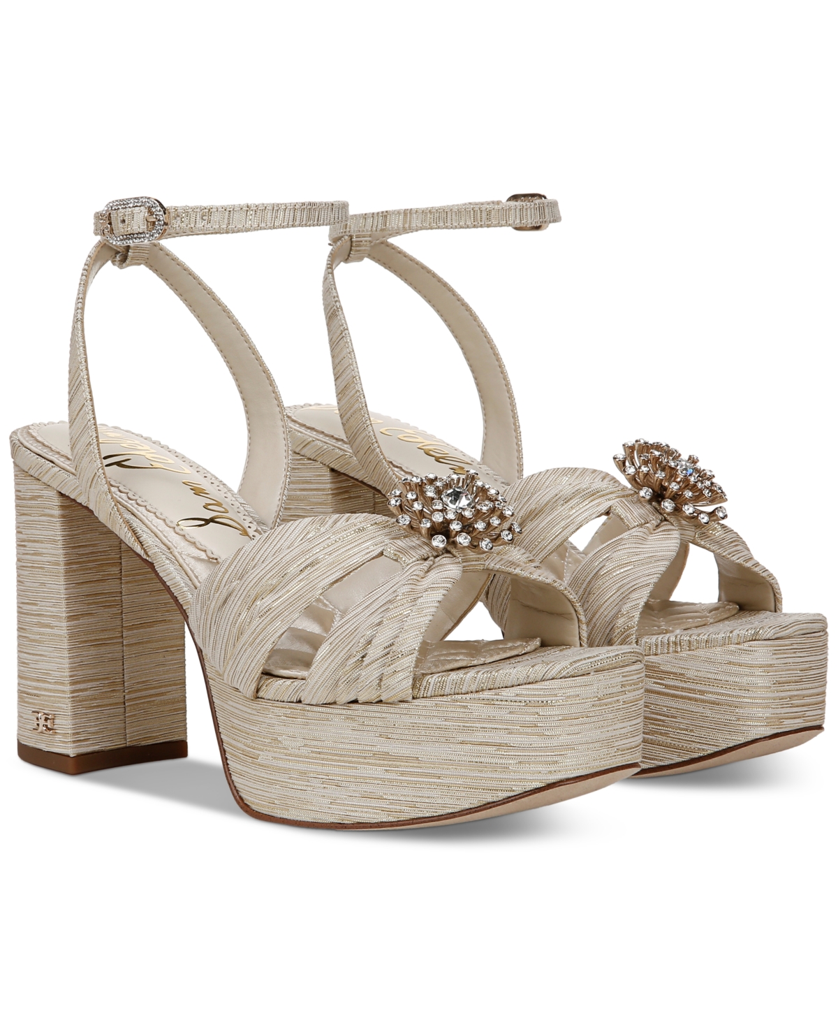 Women's Janelle Platform Dress Sandals - Soft Gold