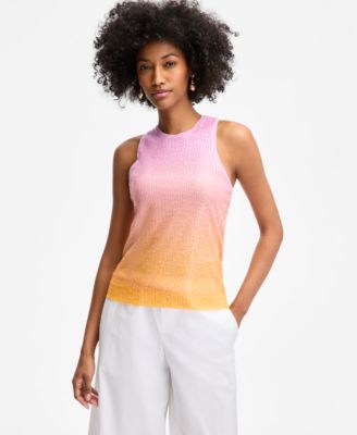 On 34th - Women's Ombr&eacute; Sequin Tank