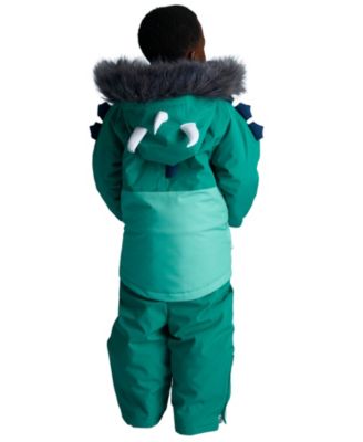 Little Girls Spike the Dinosaur Ski Jacket