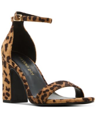 Madden Girl - Sasha Two-Piece Block-Heel Dress Sandals