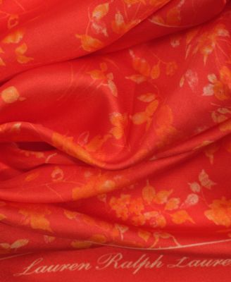 Large Floral Diamond Scarf