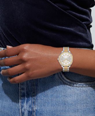 Women's Kitt Two-Tone Stainless-Steel Bracelet Watch, 34mm