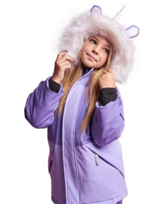 Big Girls Sparkle the Unicorn Ski Jacket