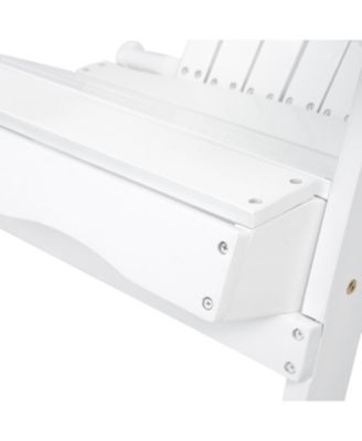 Streamdale Rustic Acacia Folding Adirondack Chair