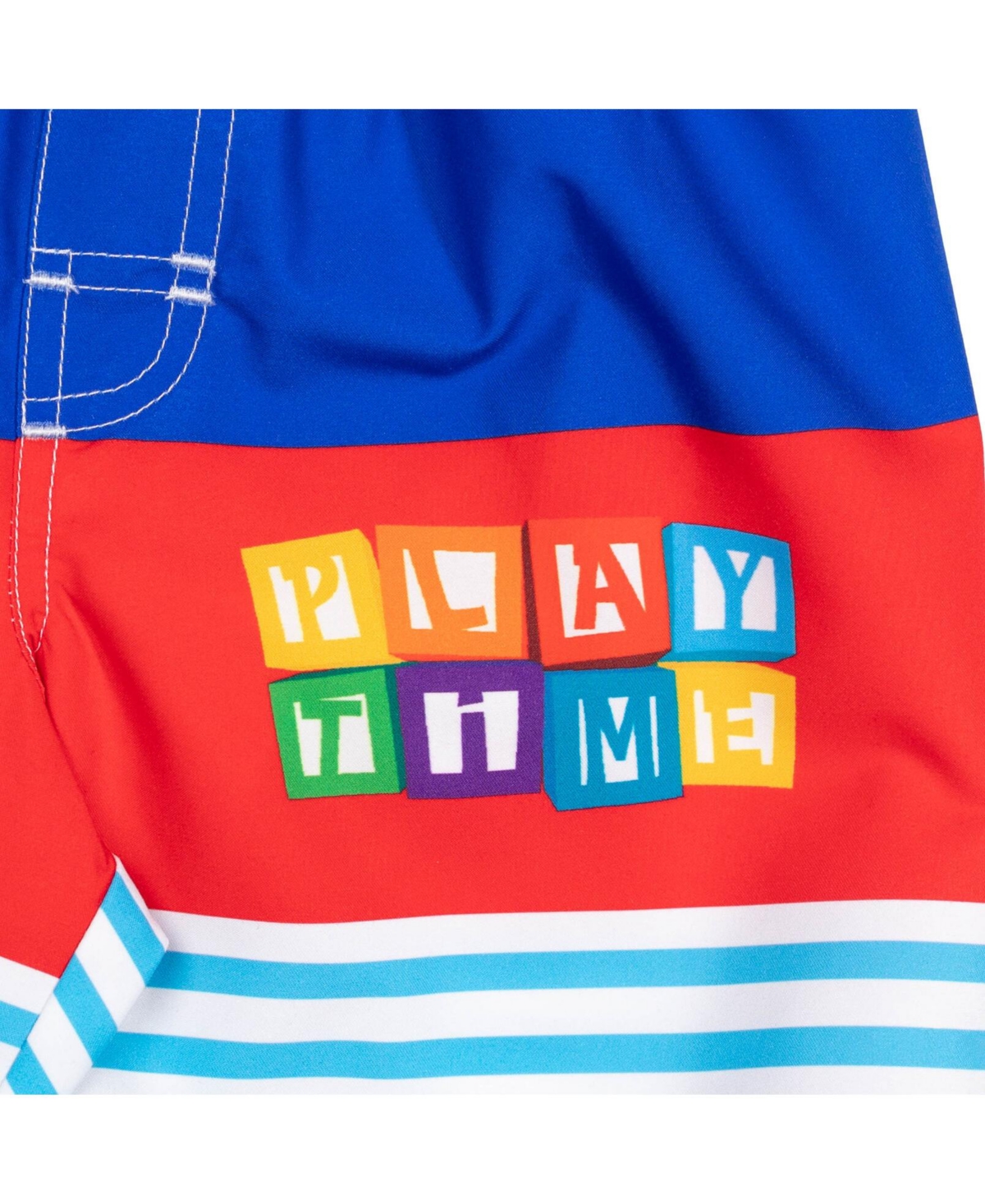 CoComelon Toddler Boys Rash Guard and Swim Trunks Outfit Set