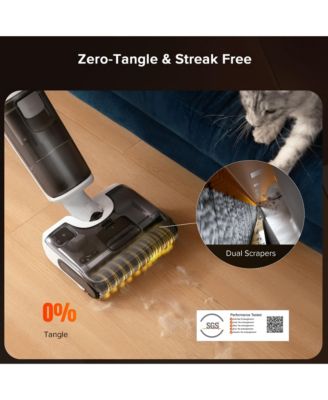 F25 RT Cordless Wet Dry Vacuum Cleaner, Lightweight Floor Washer with 20,000 PA Suction Power,Self-Cleaning &amp; Drying, Edge Cleaning