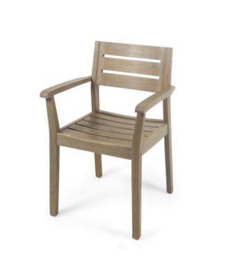 Acacia Wood Indoor/Outdoor Dining Chair