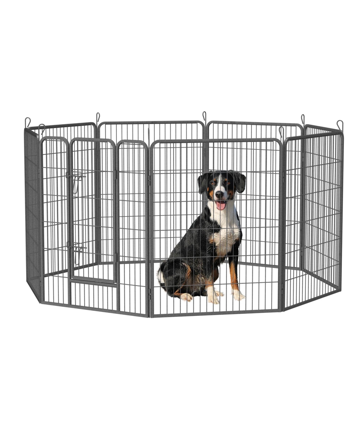 Heavy Duty 40" Dog Pens Outdoor Dog Fence Dog Playpen for Large Dogs