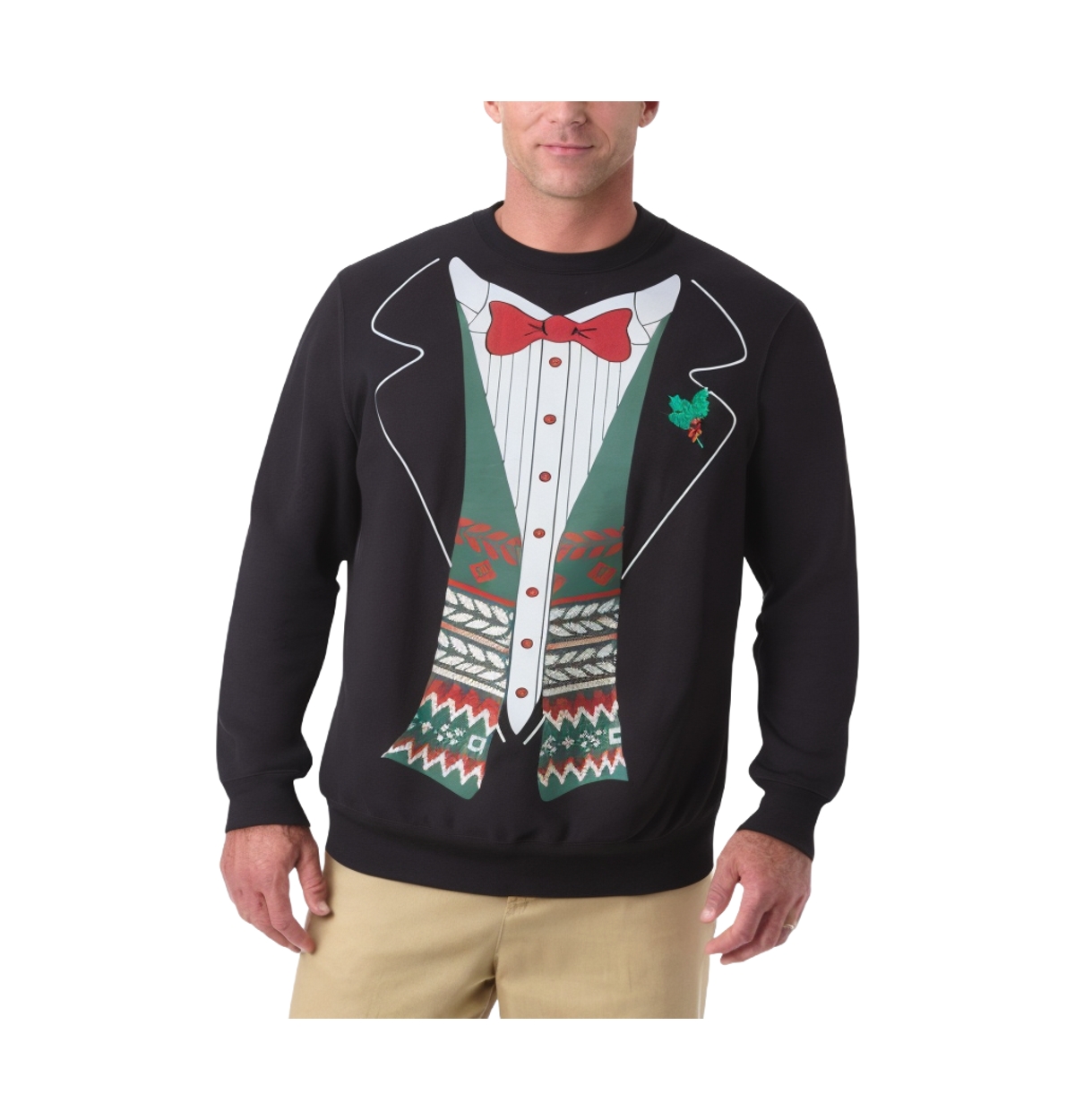Big & Tall Graphic Fleece Sweatshirt - Beard