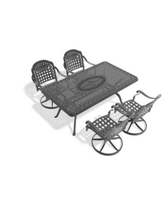 Streamdale 5-Piece All-Weather Cast Aluminum Dining Set