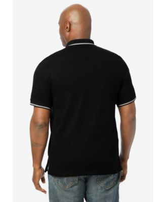 Big & Tall Double Tipped Polo