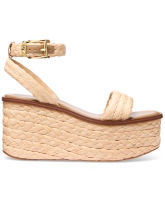 Sandra Buckles Espadrille Platform Sandals