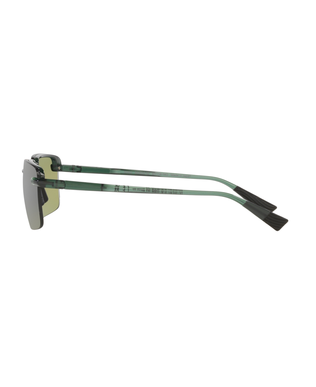 Maui Jim Unisex Laulima Polarized Sunglasses, Mj000749 In Green Shiny