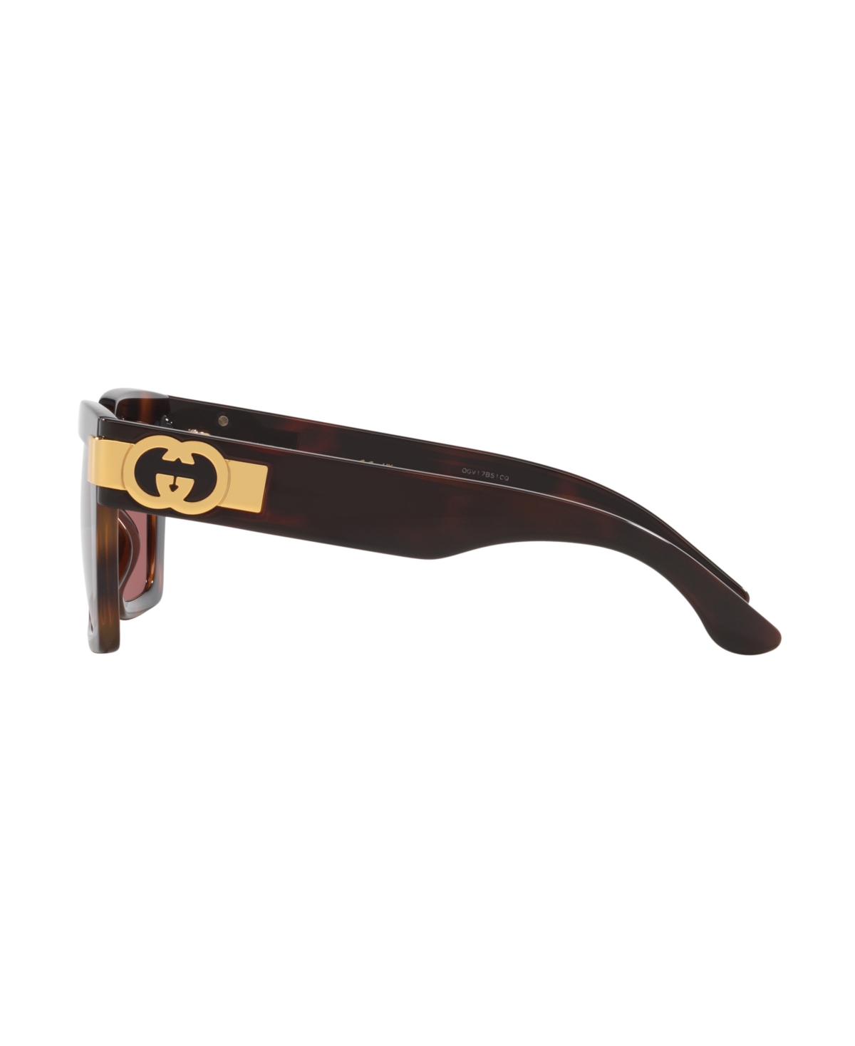 Gucci Oversized Square-frame Sunglasses In Tortoise