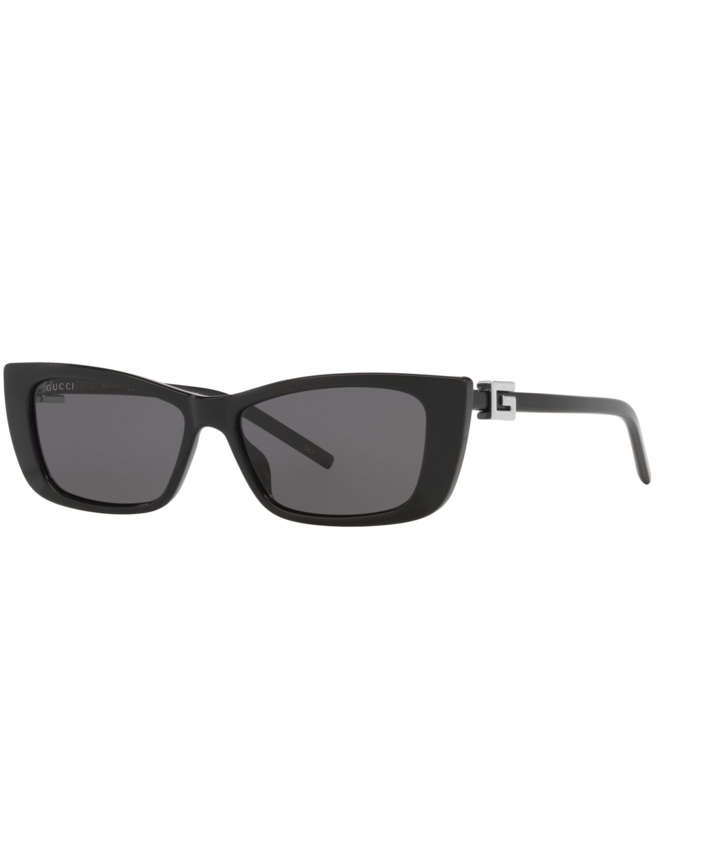 Женские солнцезащитные очки Gucci Small Sunglasses, GG1681S GC002291, цвет: Чёрный — фото 1