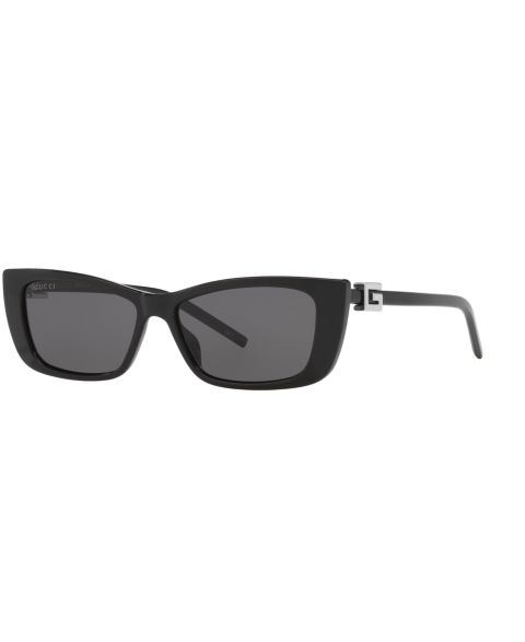 Женские солнцезащитные очки Gucci Small Sunglasses, GG1681S GC002291, цвет: Чёрный