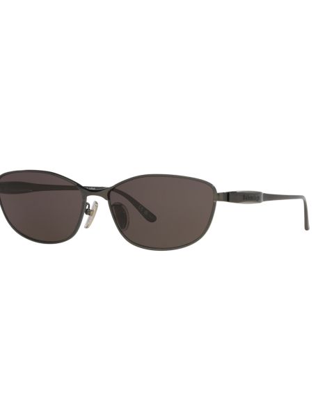 Солнцезащитные очки Balenciaga Unisex Small Sunglasses, BB0357SA 6E000352, цвет: Серый