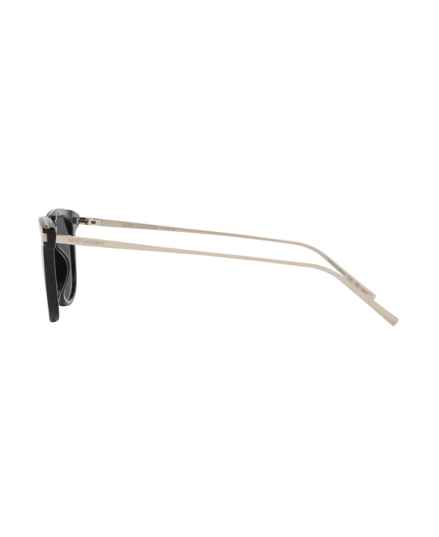 Солнцезащитные очки Saint Laurent Unisex Small Sunglasses, SL 753 YS000620, цвет: Чёрный — фото 3